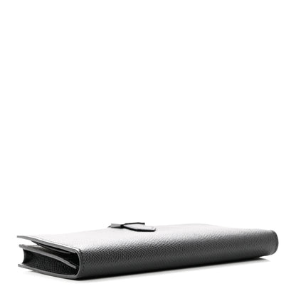 Hermes Epsom Monochrome Bearn Gusset Wallet Black 4 of 7