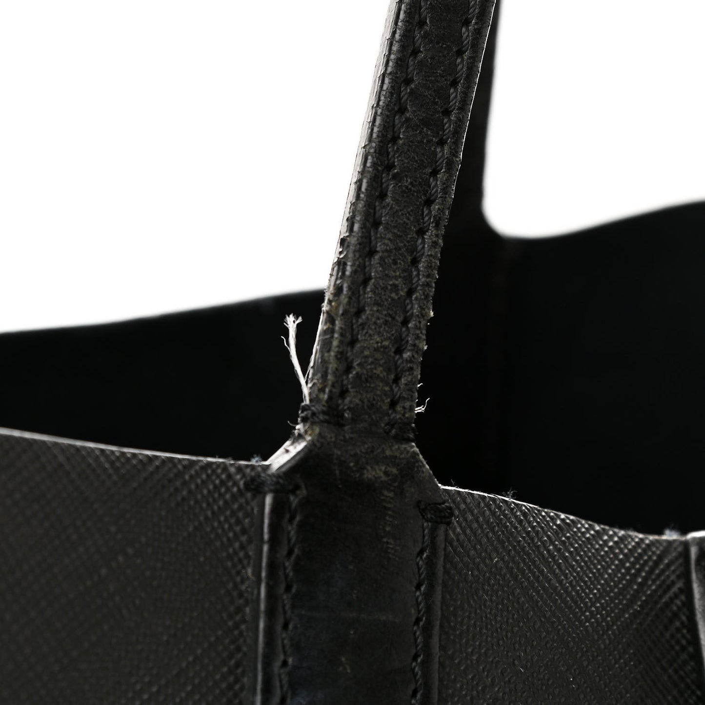 Textured Coated Canvas Rottweiler Print Large Antigona Tote Black