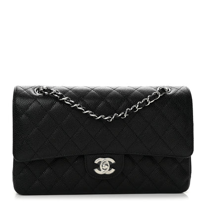 Chanel Caviar Quilted Medium Double Flap Black 1 of 11