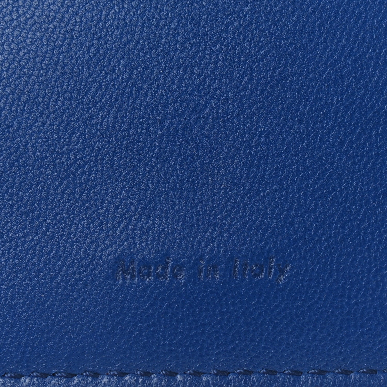 Celine Smooth Calfskin Large Multifunction Strap Wallet Burgundy Blue 7 of 9