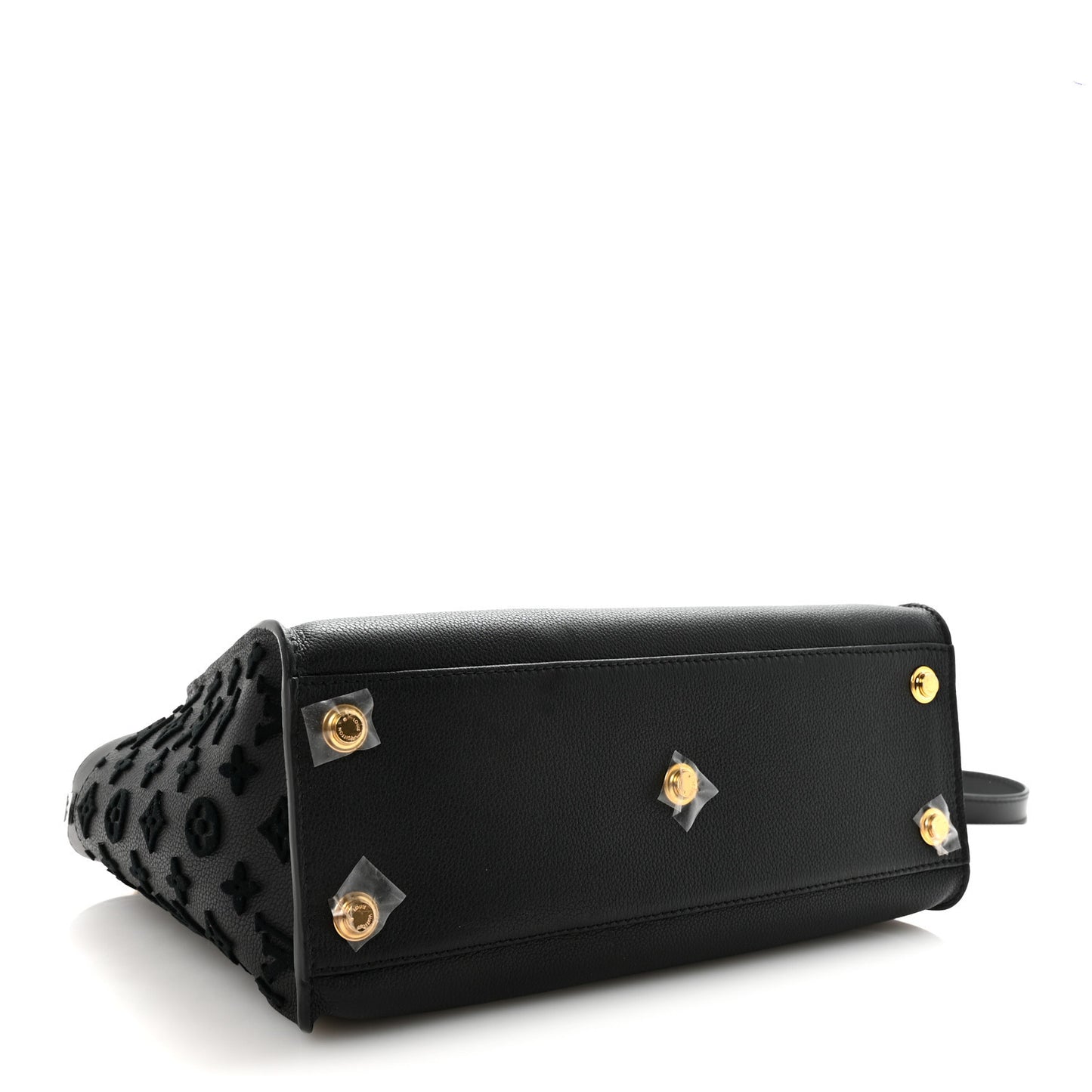 Calfskin Monogram Tufting On My Side Black