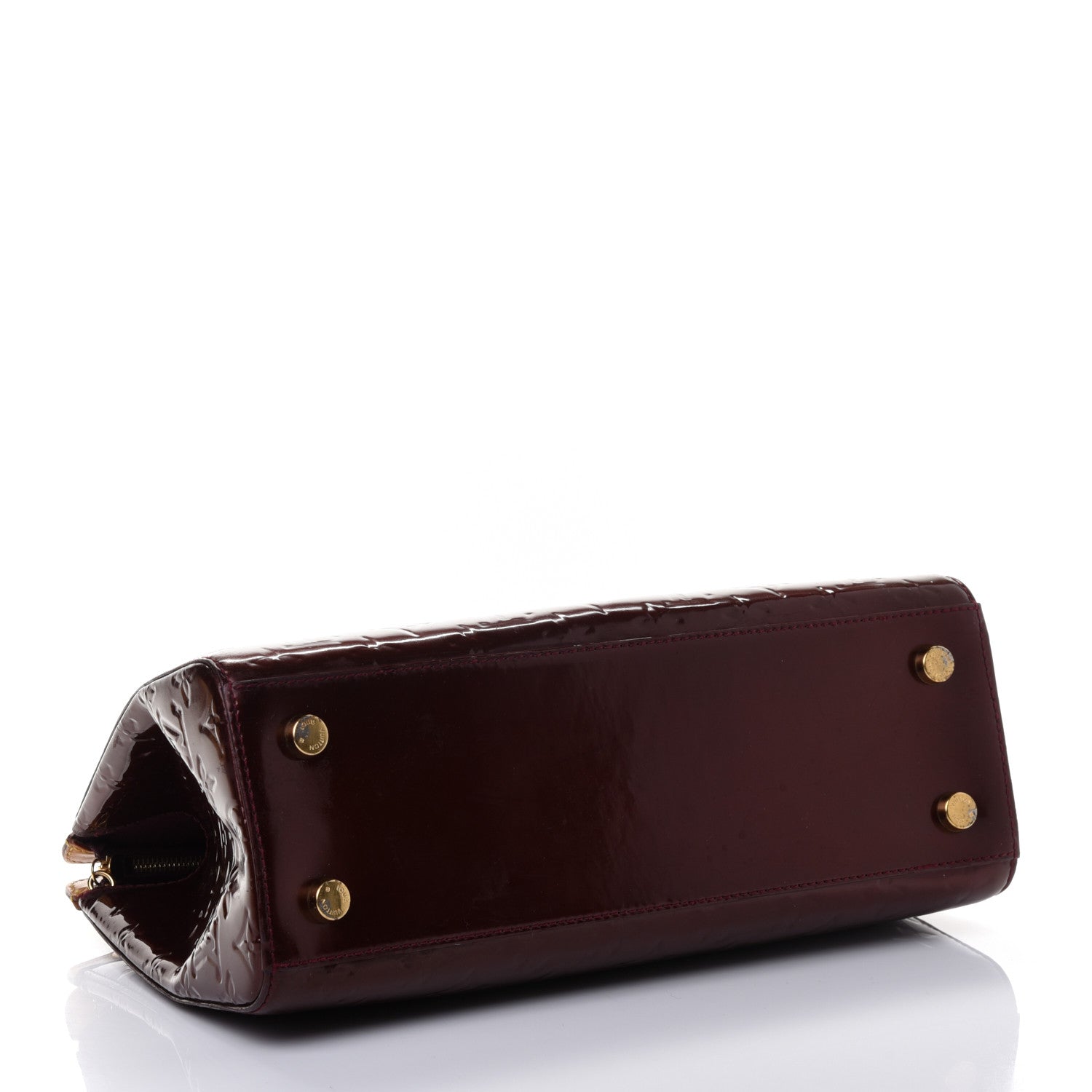 Louis Vuitton Vernis Brea MM Rouge Fauviste 3 of 4