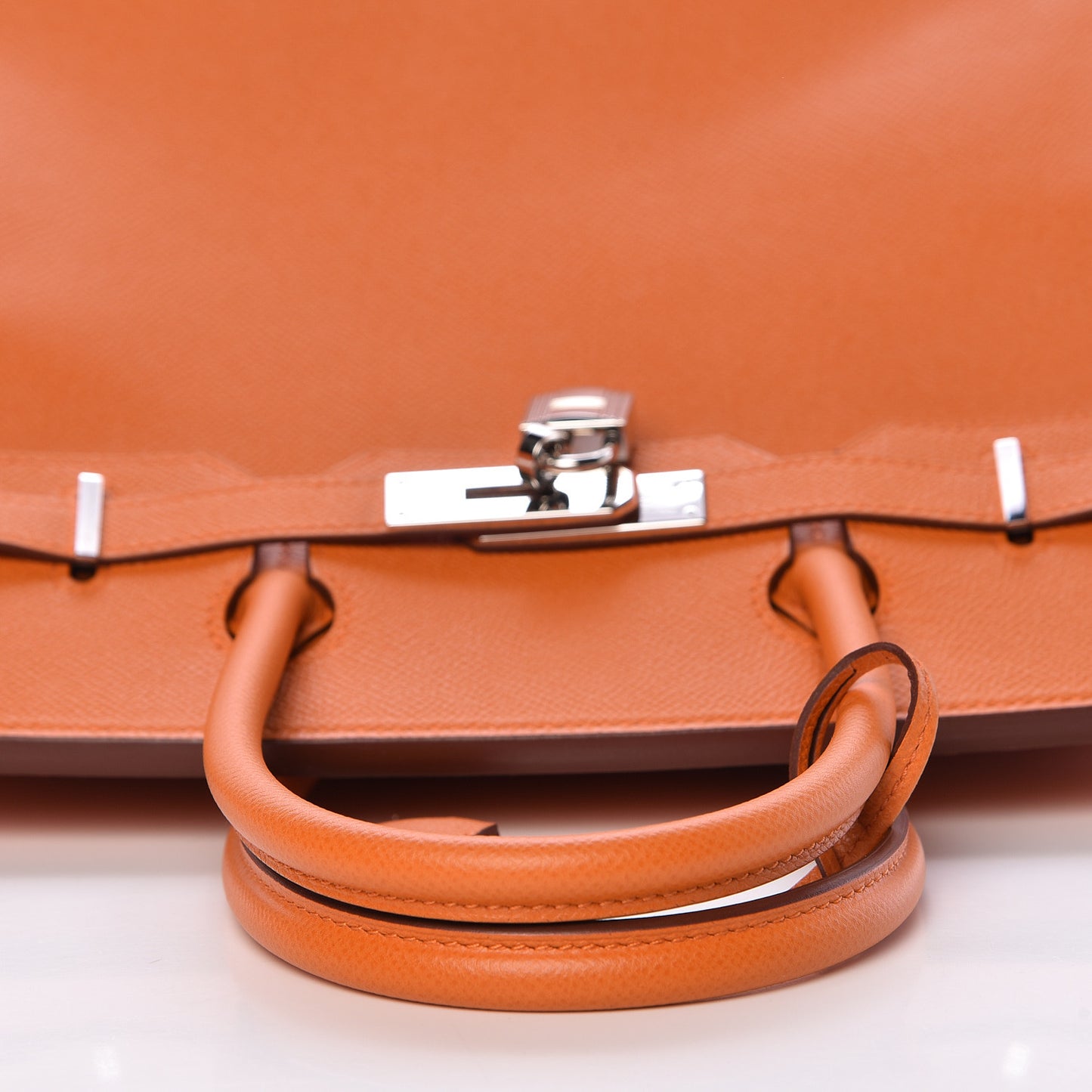 Epsom Birkin 30 Orange