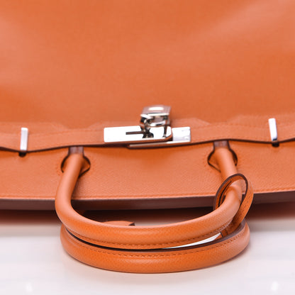 Hermes Epsom Birkin 30 Orange 11 of 35