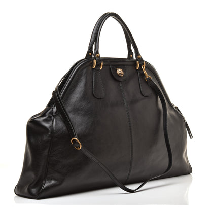 Gucci Calfskin XL Re(Belle) Top Handle Bag Black 3 of 10