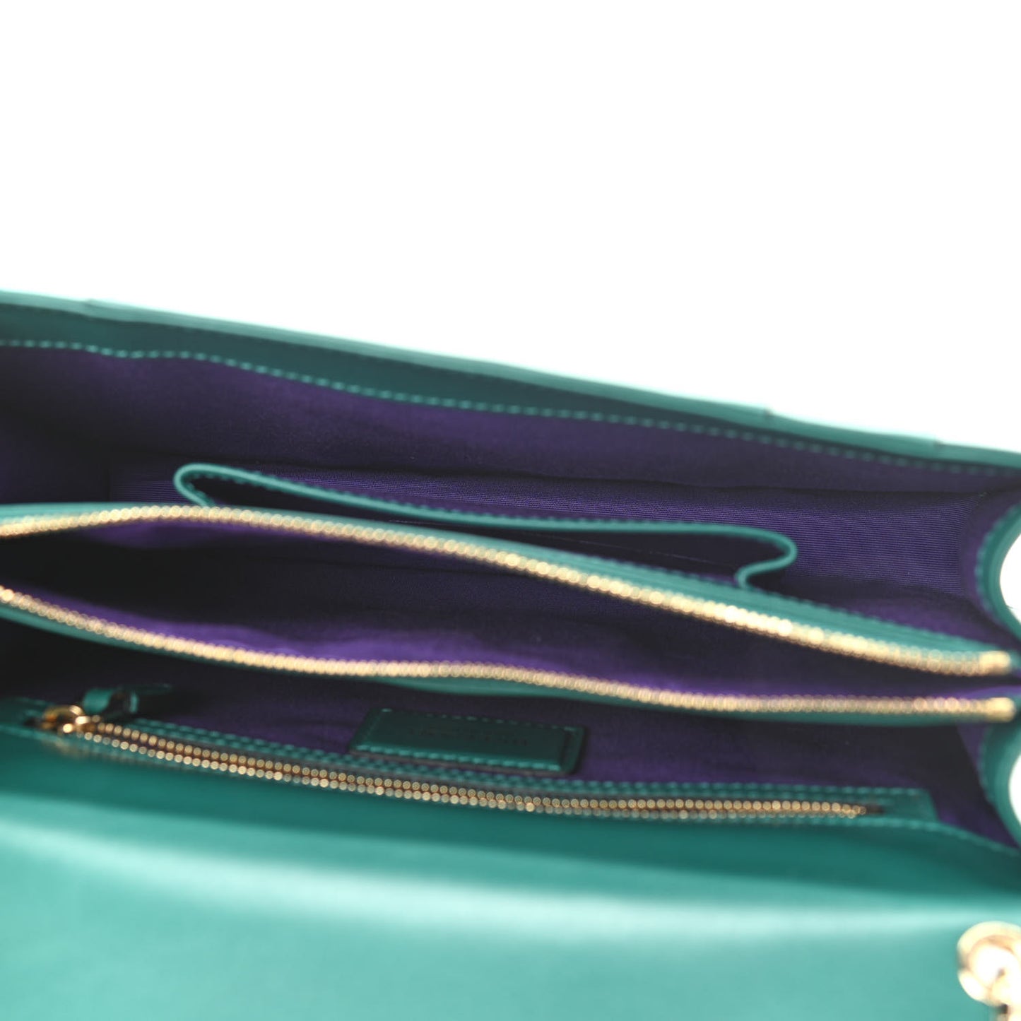 Calfskin Serpenti Forever Shoulder Bag Emerald Green