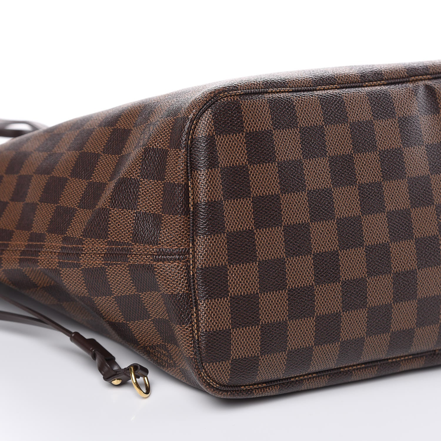 Louis Vuitton Damier Ebene Neo Neverfull MM Rose Ballerine 8 of 13