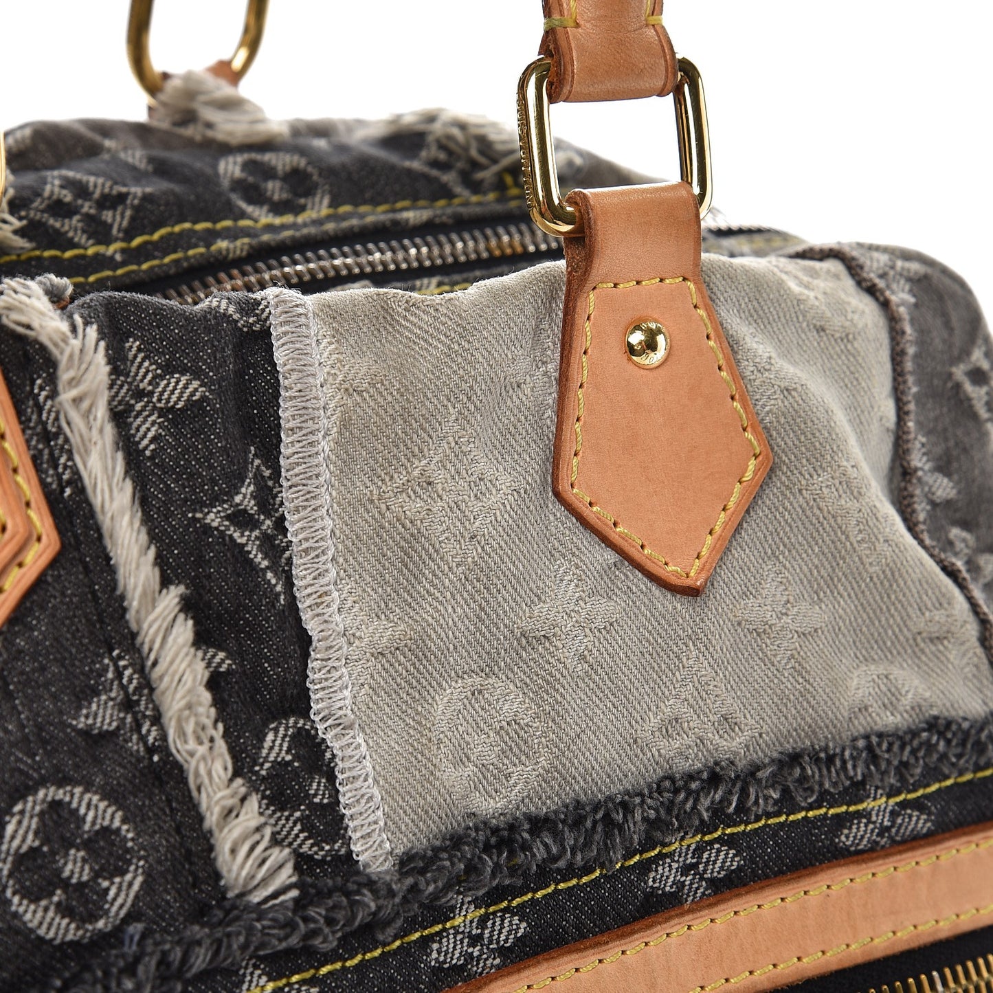 Denim Patchwork Bowly Black