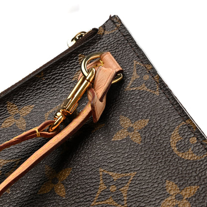 Louis Vuitton Monogram Neverfull MM GM Pochette Pivoine 8 of 8