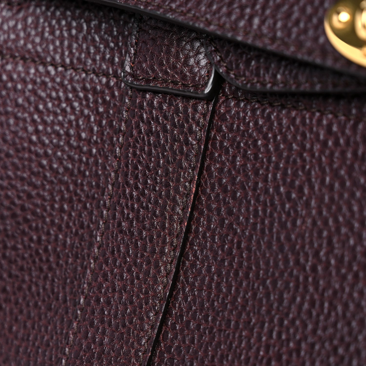 Mulberry Grain Vegetable Tanned Calfskin Small Zipped Bayswater Oxblood 15 of 15