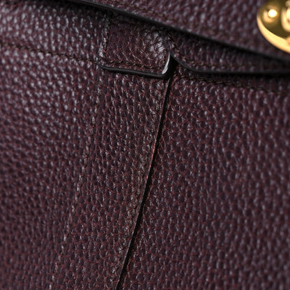 Mulberry Grain Vegetable Tanned Calfskin Small Zipped Bayswater Oxblood 15 of 15