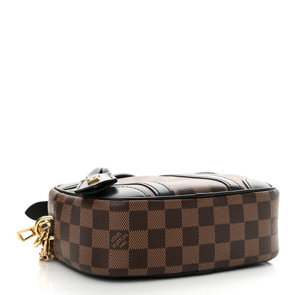 Louis Vuitton Damier Ebene Valisette Souple BB Black 4 of 9