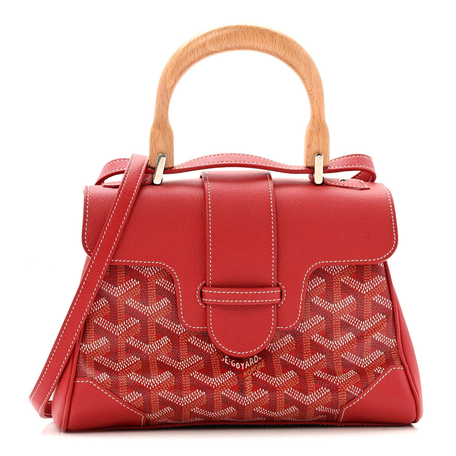 Goyard Goyardine Saigon Mini Red 1 of 9