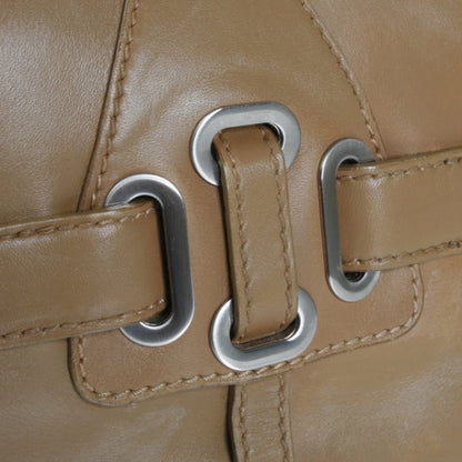 Jimmy Choo Leather Tulita Tan 6 of 8