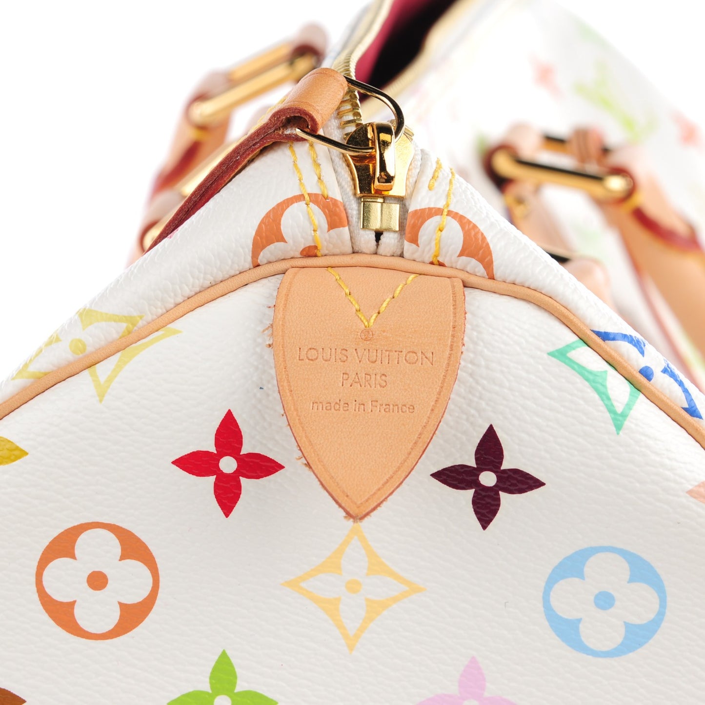 Monogram Multicolor Speedy 40 White