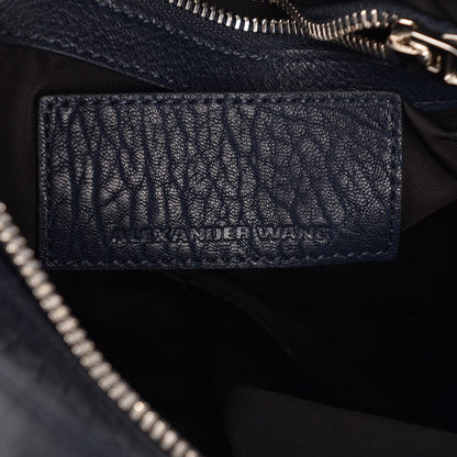Alexander Wang Pebbled Lambskin Rockie Neptune 6 of 9