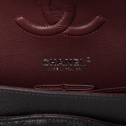 Chanel Caviar Quilted Medium Double Flap Black 8 of 10