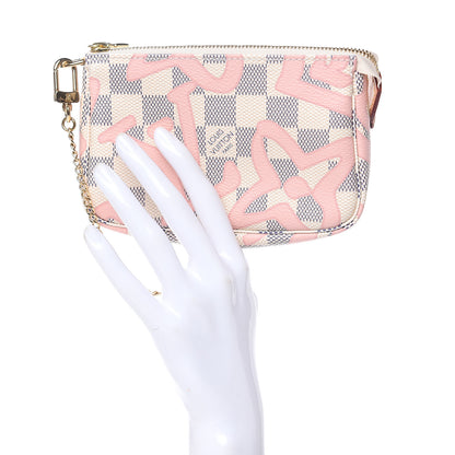 Louis Vuitton Damier Azur Tahitienne Mini Pochette Accessories 2 of 10
