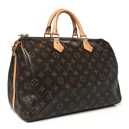 Louis Vuitton Monogram Speedy Bandouliere 35 3 of 10
