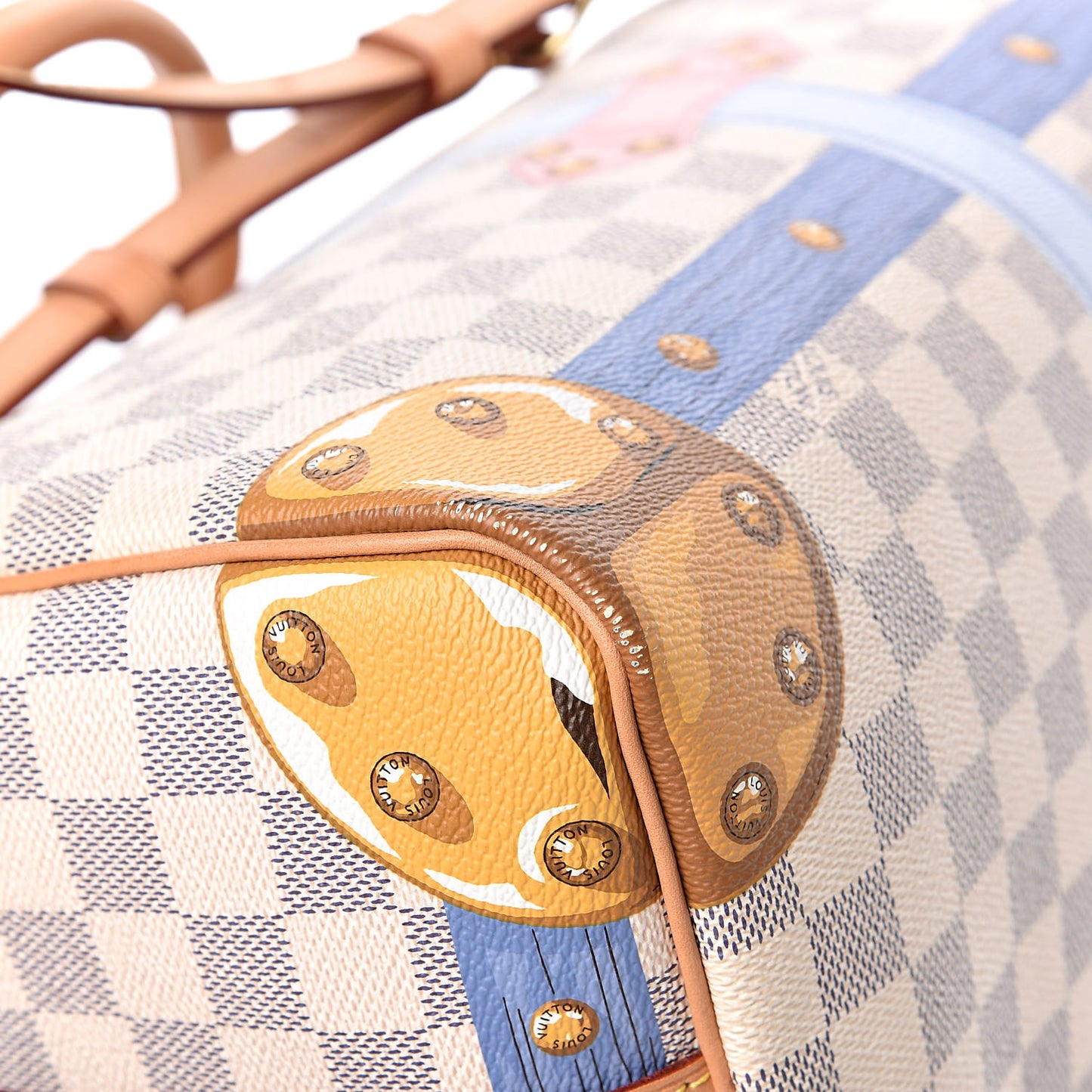 Damier Azur Summer Trunks Speedy Bandouliere 30