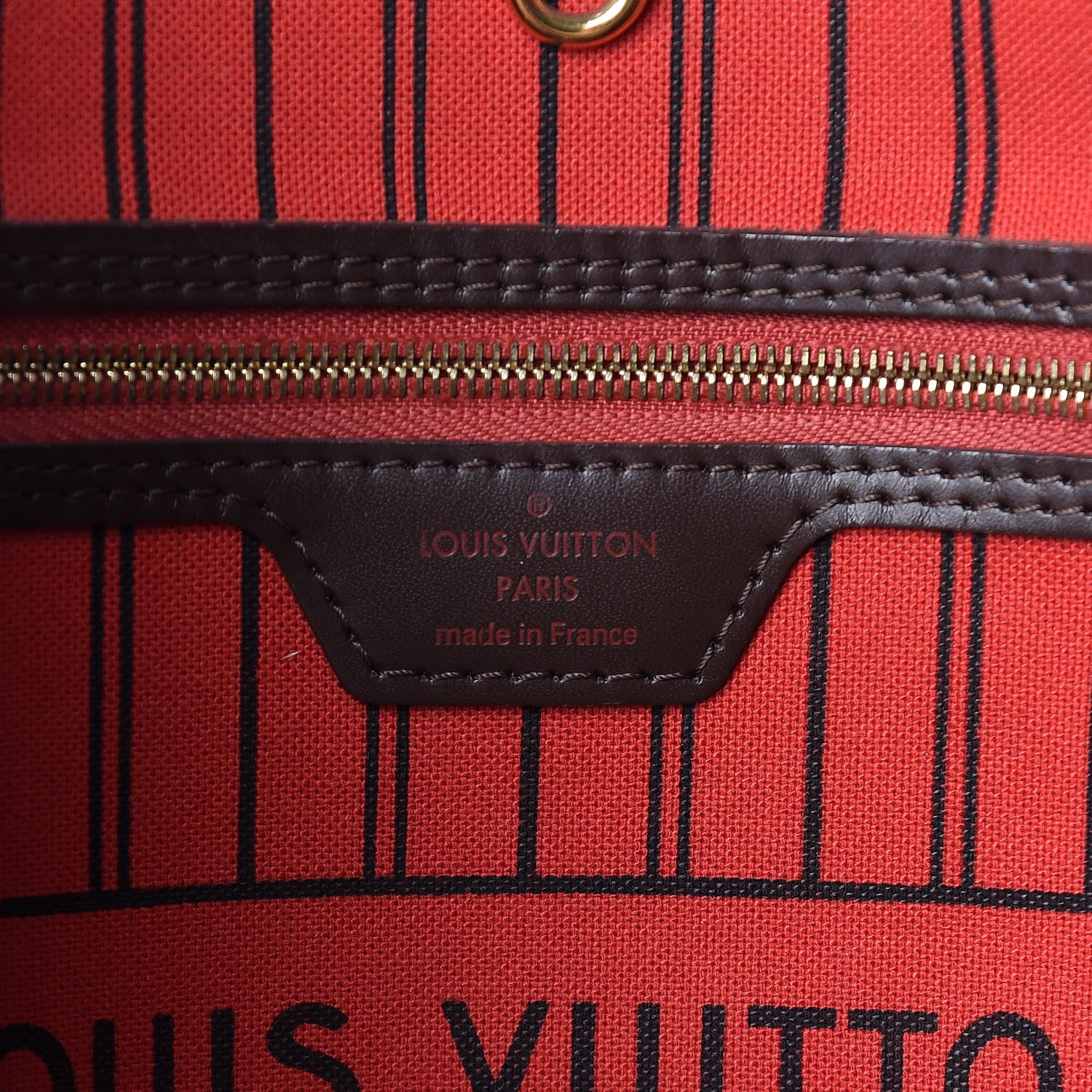Louis Vuitton Damier Ebene Neo Neverfull MM 7 of 11