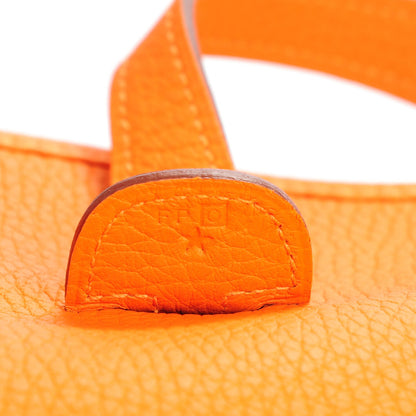 Hermes Togo Evelyne III PM Orange 12 of 12