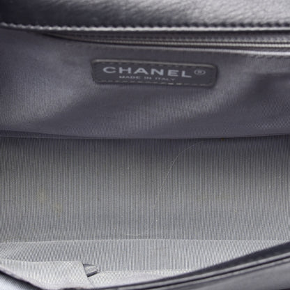 Chanel Calfskin Quilted Large Boy Flap Black 5 of 10