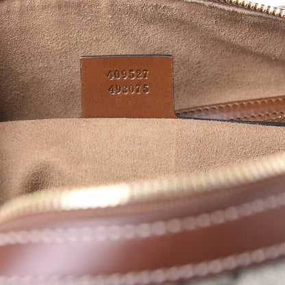 Gucci GG Supreme Monogram Medium Boston Beige Cuir 8 of 10