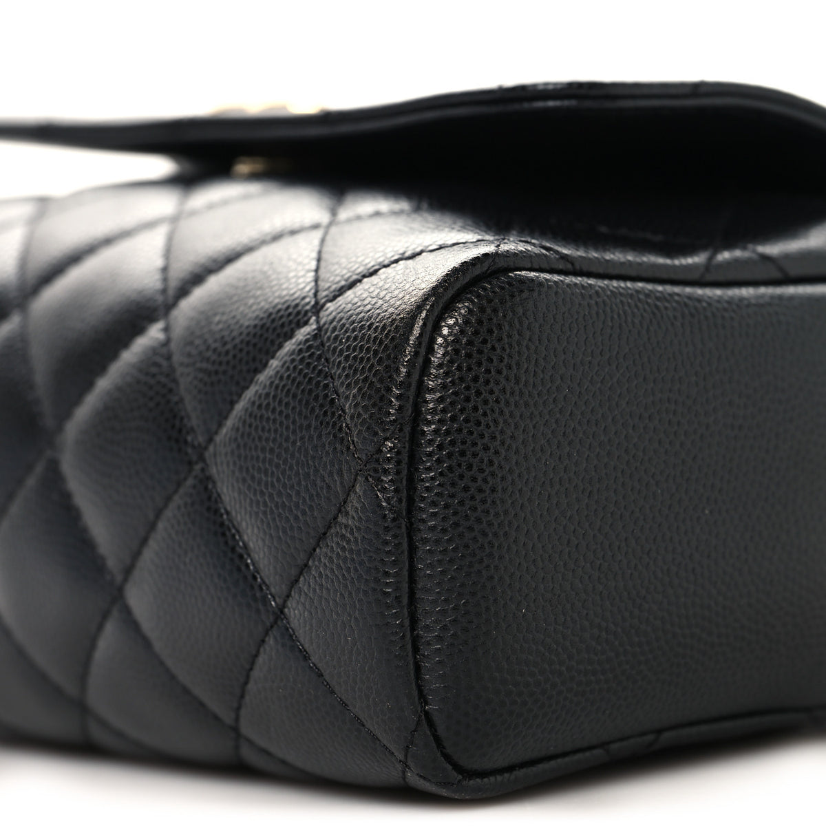 Caviar Quilted Paris Hangzhou Tassel Camera Case Black
