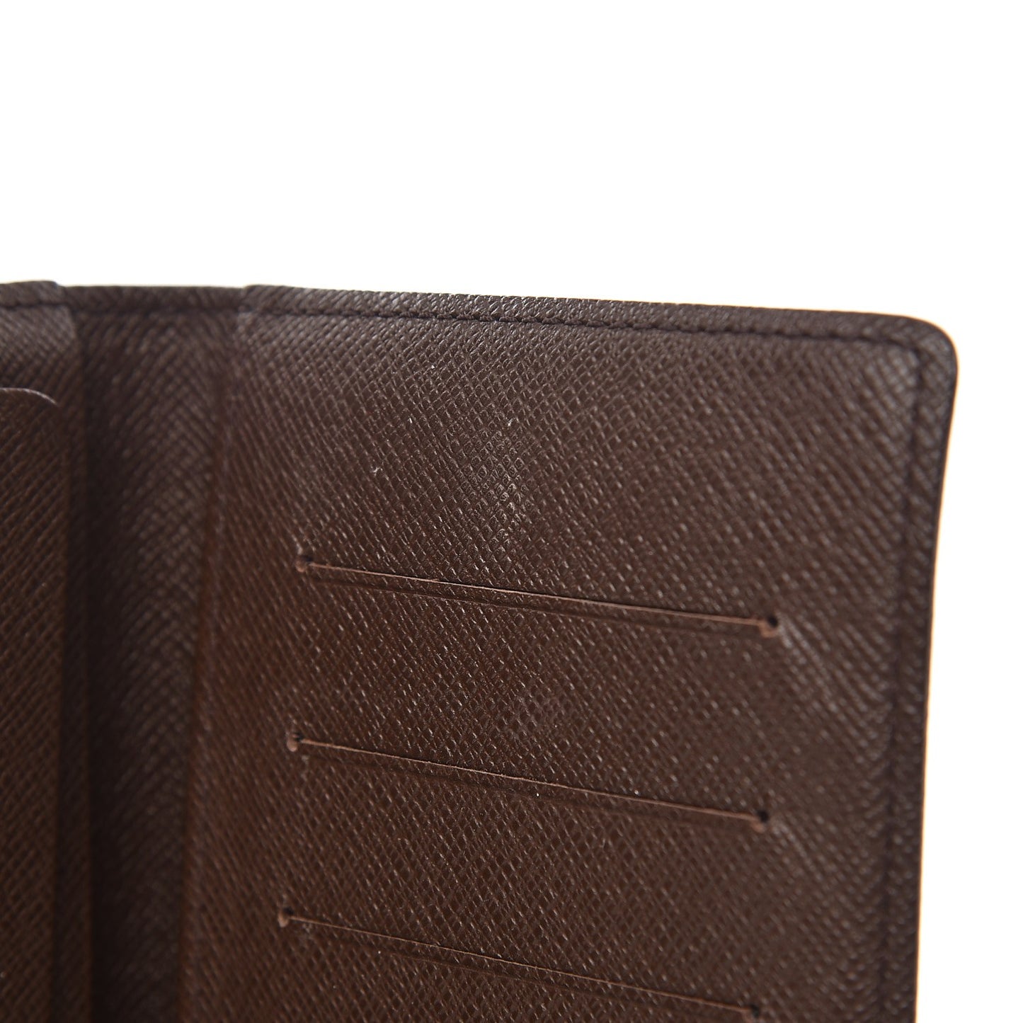 Damier Ebene Porte Valeurs Organizer Wallet