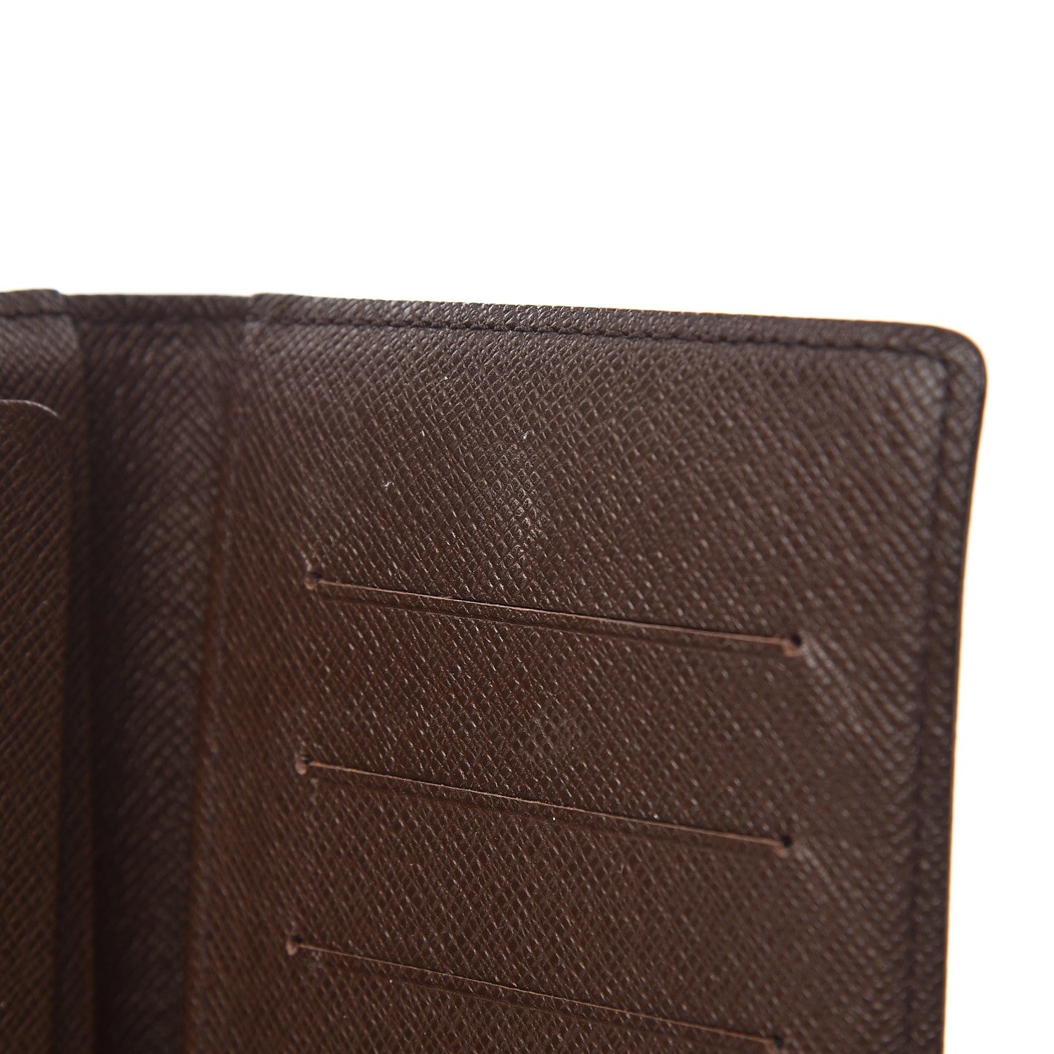 Louis Vuitton Damier Ebene Porte Valeurs Organizer Wallet 8 of 10