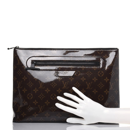Louis Vuitton Monogram Glaze Cosmos Pochette 2 of 11
