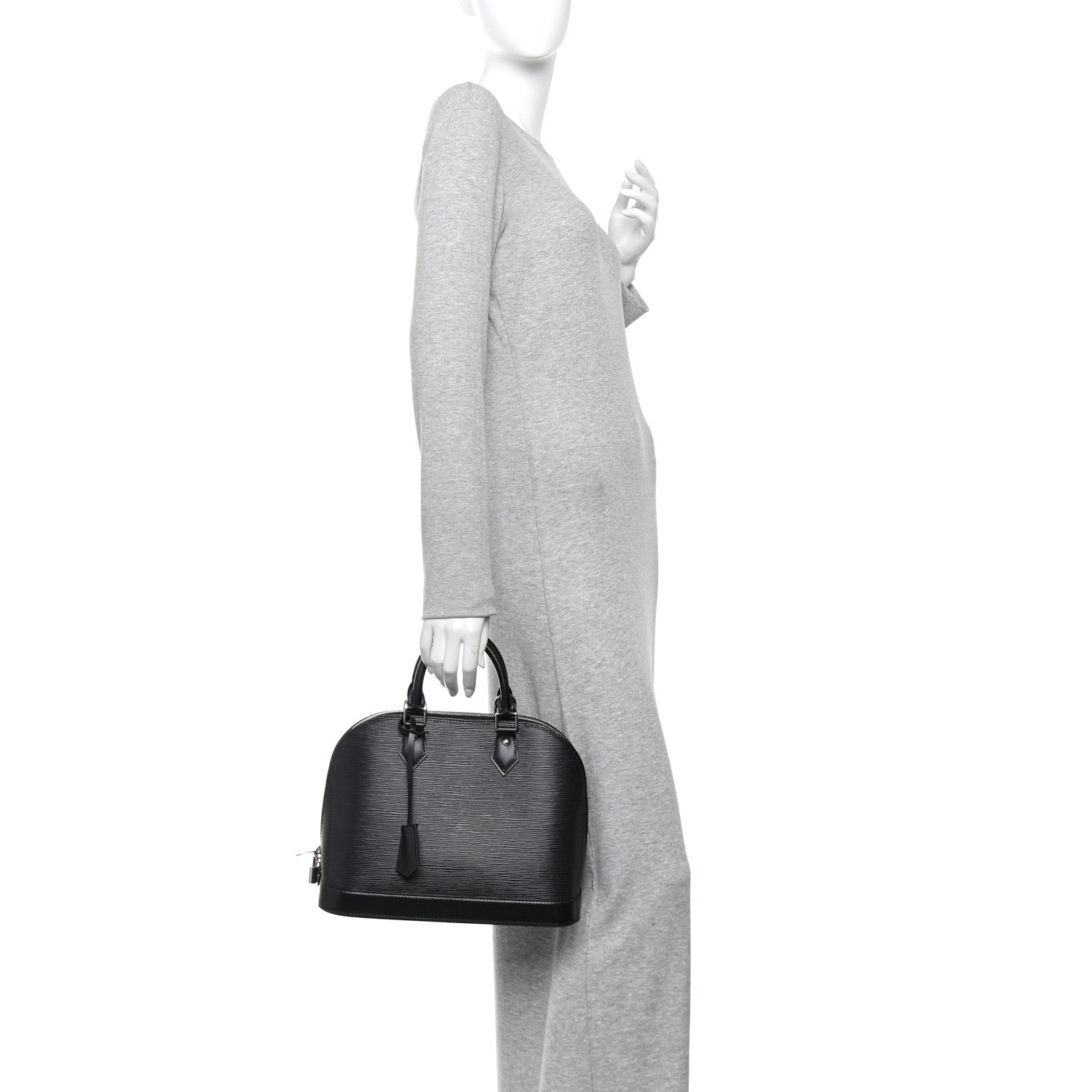 Louis Vuitton Epi Alma PM Black 2 of 9