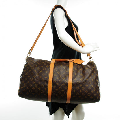 Louis Vuitton Monogram Keepall Bandouliere 55 2 of 9