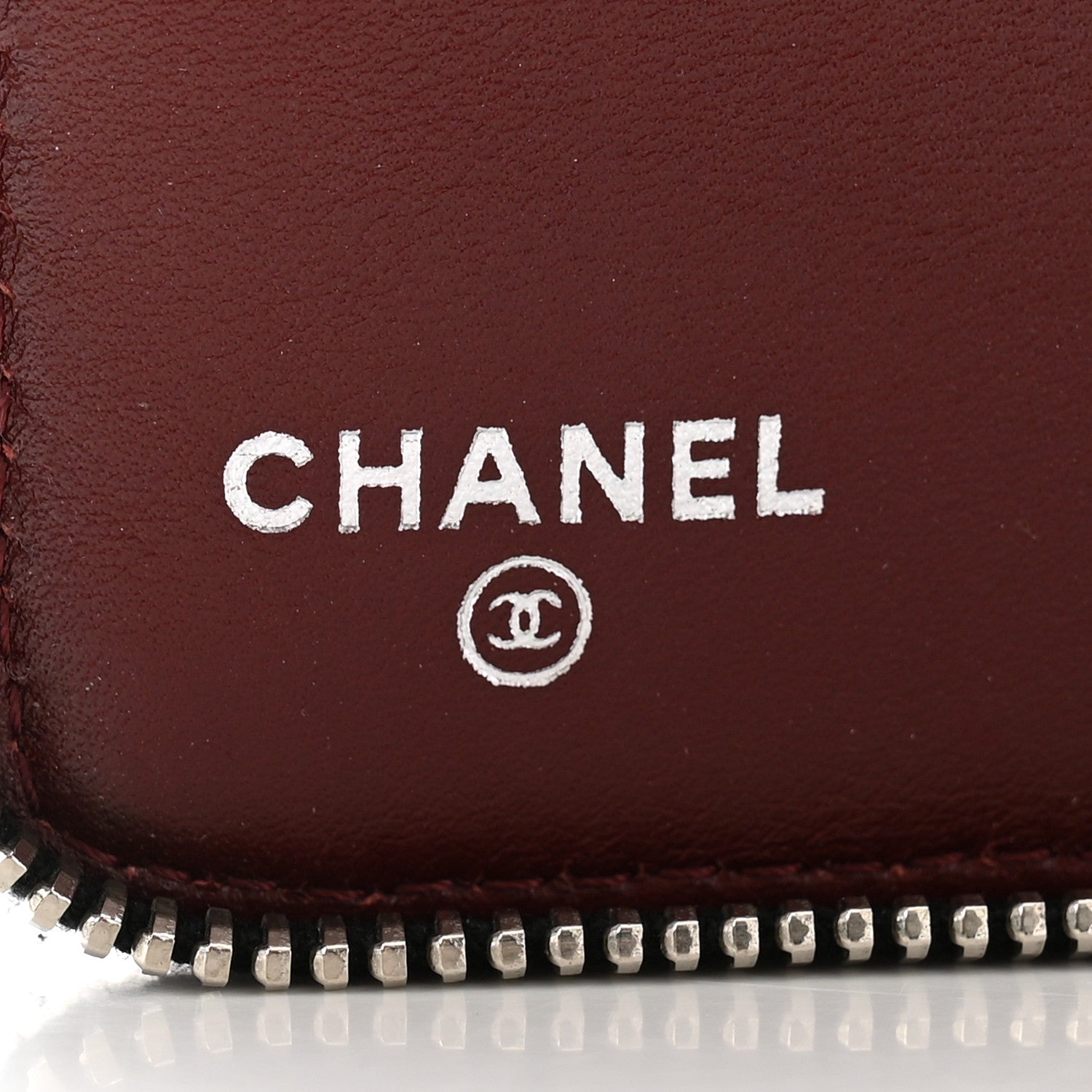 Chanel Caviar Quilted Zip Around Notebook Agenda Cover Black 6 of 9