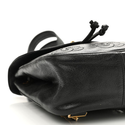 Chanel Caviar CC Backpack Black 9 of 10
