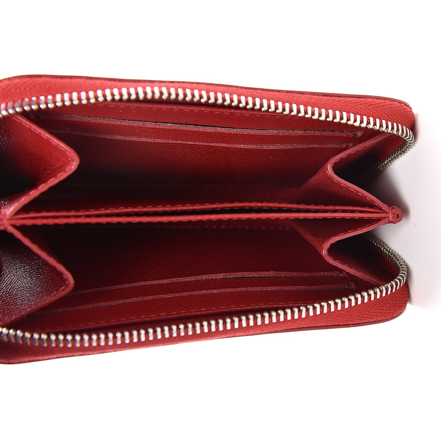 Epi Zippy Coin Purse Rubis