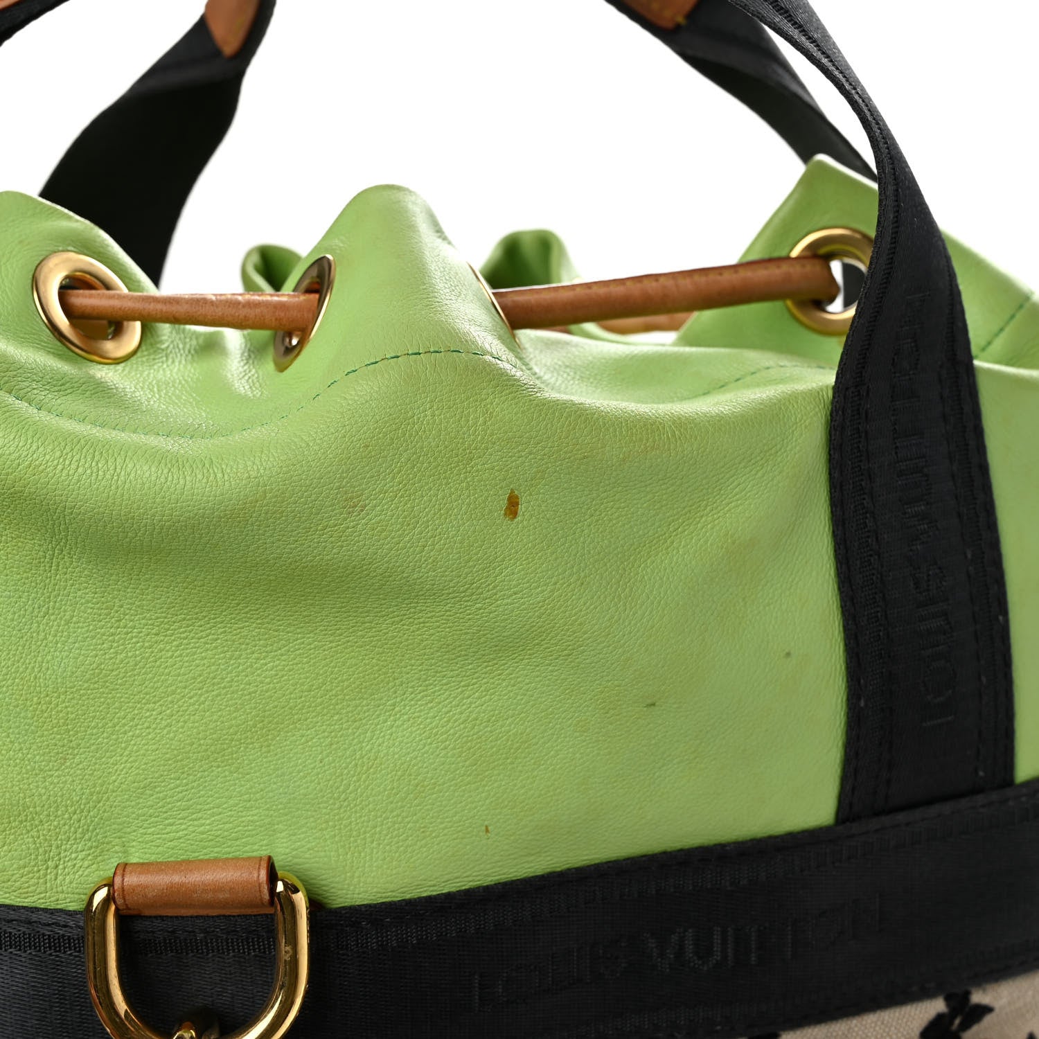 Louis Vuitton Fabric Jacquard Monogram Cheche Gypsy PM Vert 12 of 12