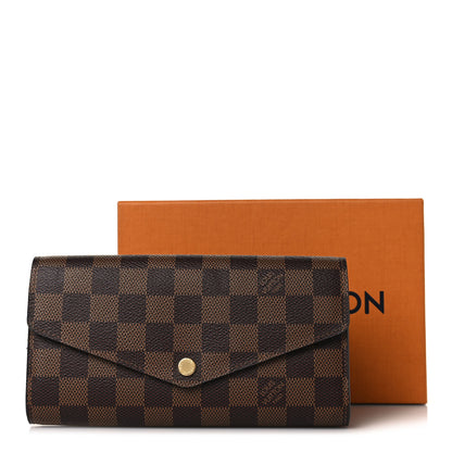 Louis Vuitton Damier Ebene Sarah Wallet NM 7 of 7