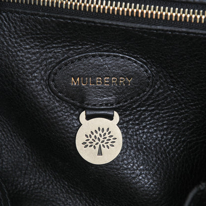 Mulberry Natural Leather Bayswater Tote Black 6 of 7