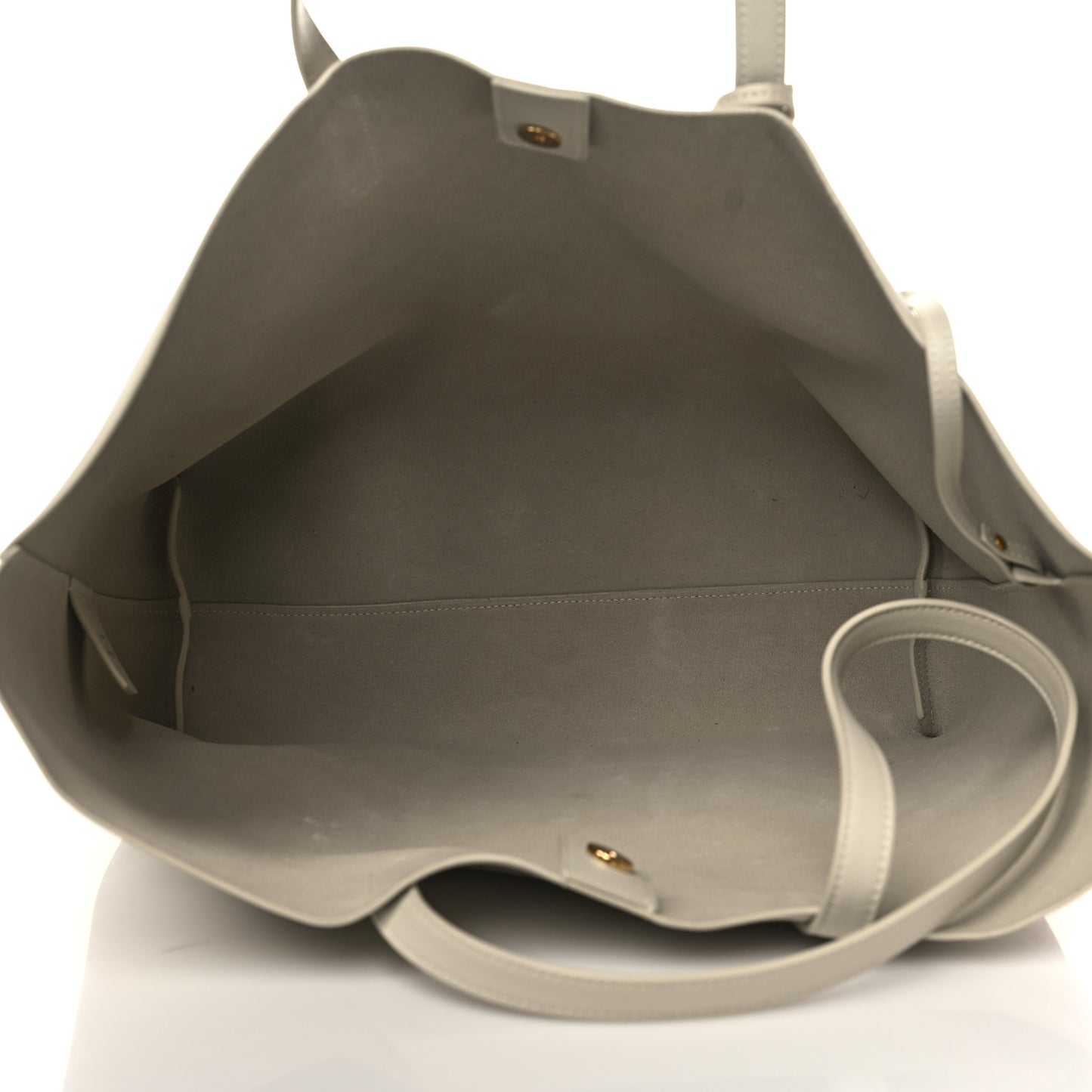 Calfskin Large Shopping Tote Porcellana