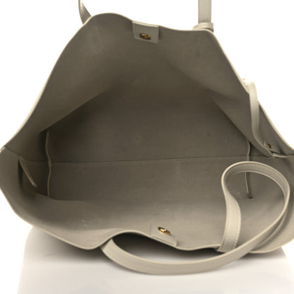Saint Laurent Calfskin Large Shopping Tote Porcellana 5 of 9