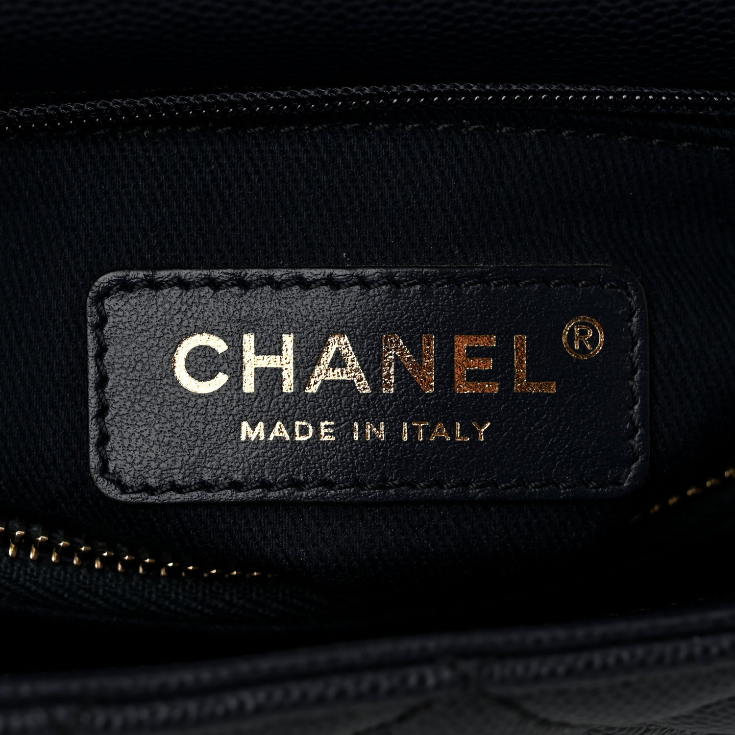 Chanel Caviar Quilted Small Coco Handle Flap Navy 6 of 10