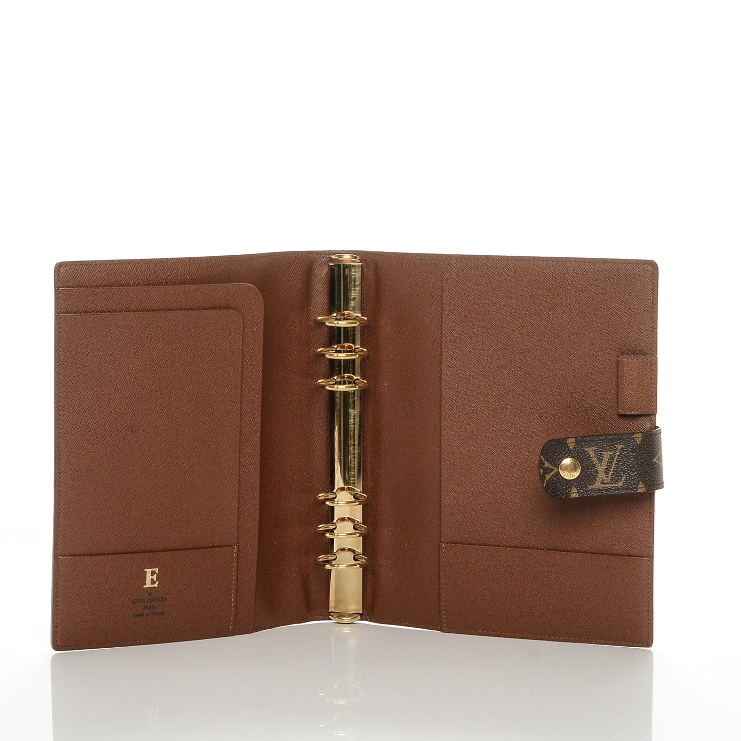 Monogram Large Ring Agenda Cover