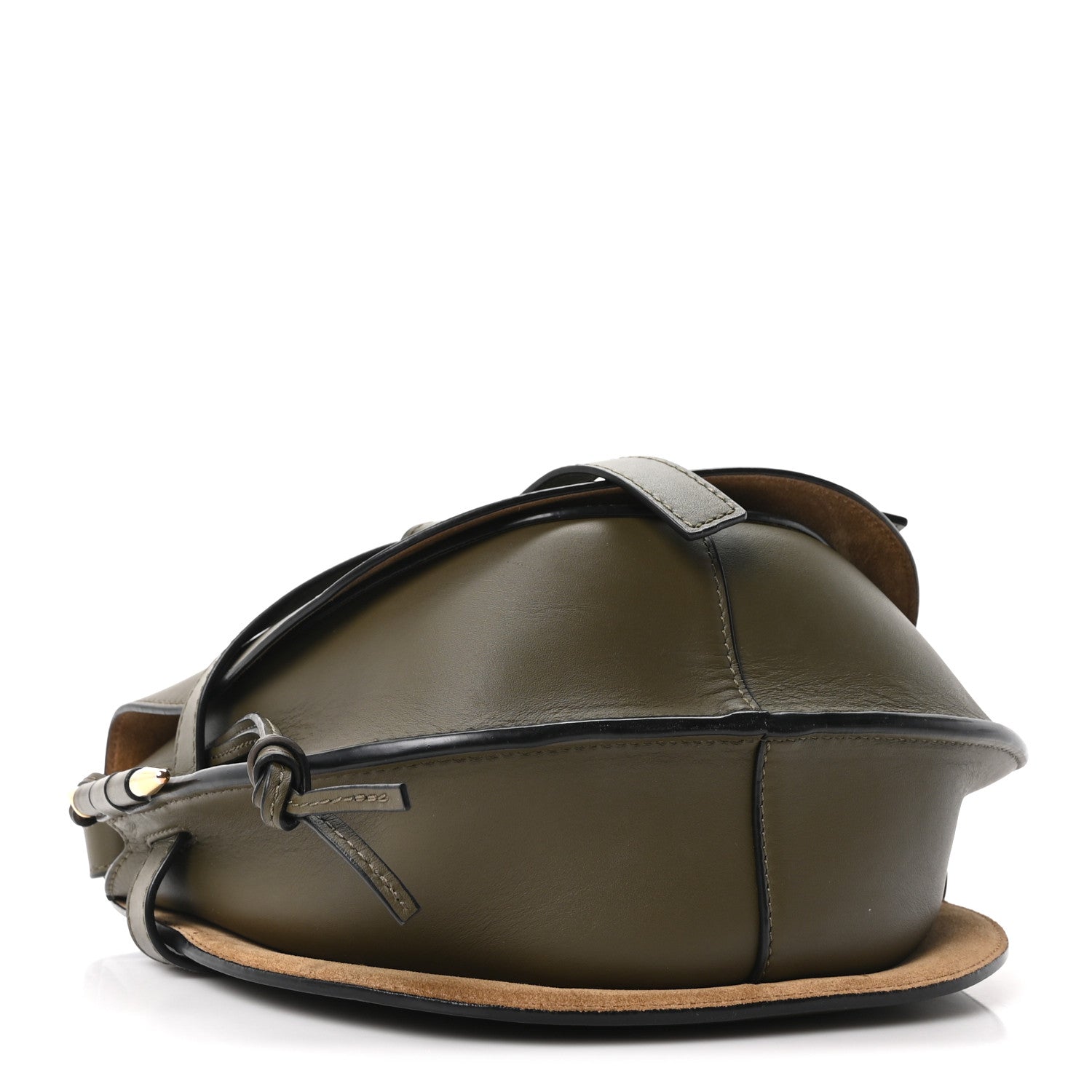 Loewe Calfskin Jacquard Small Gate Dual Bag Autumn Green 4 of 9