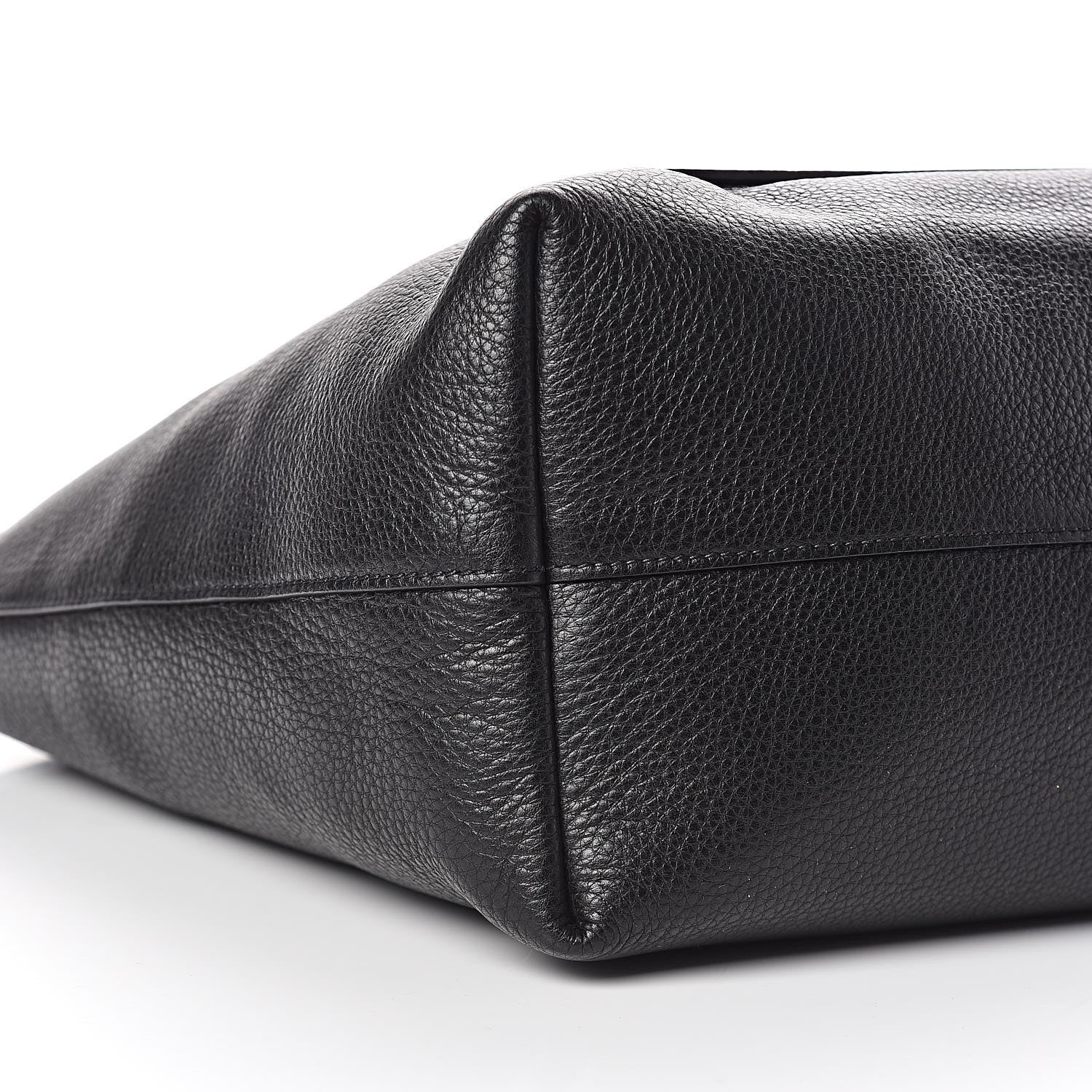 Prada Vitello Daino Pocket Shopping Tote Black 8 of 10