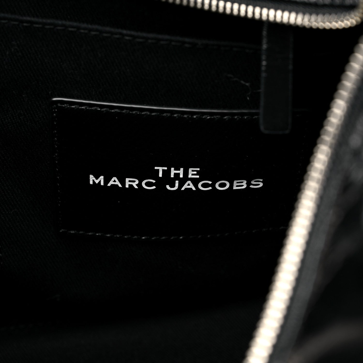Marc Jacobs Shiny Crinkled Calfskin Small The Tote Bag Black 6 of 9