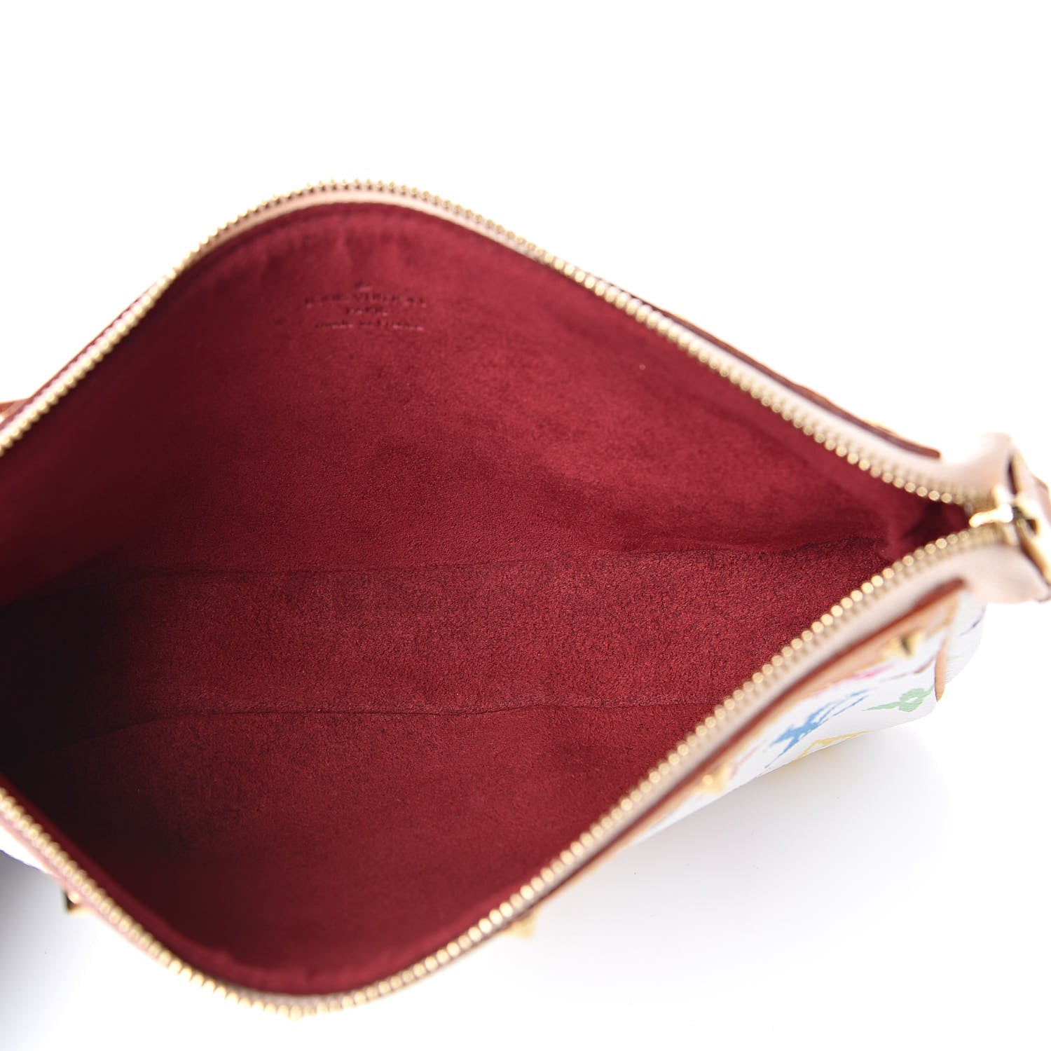 Louis Vuitton Monogram Multicolor Pochette Accessories White 4 of 9