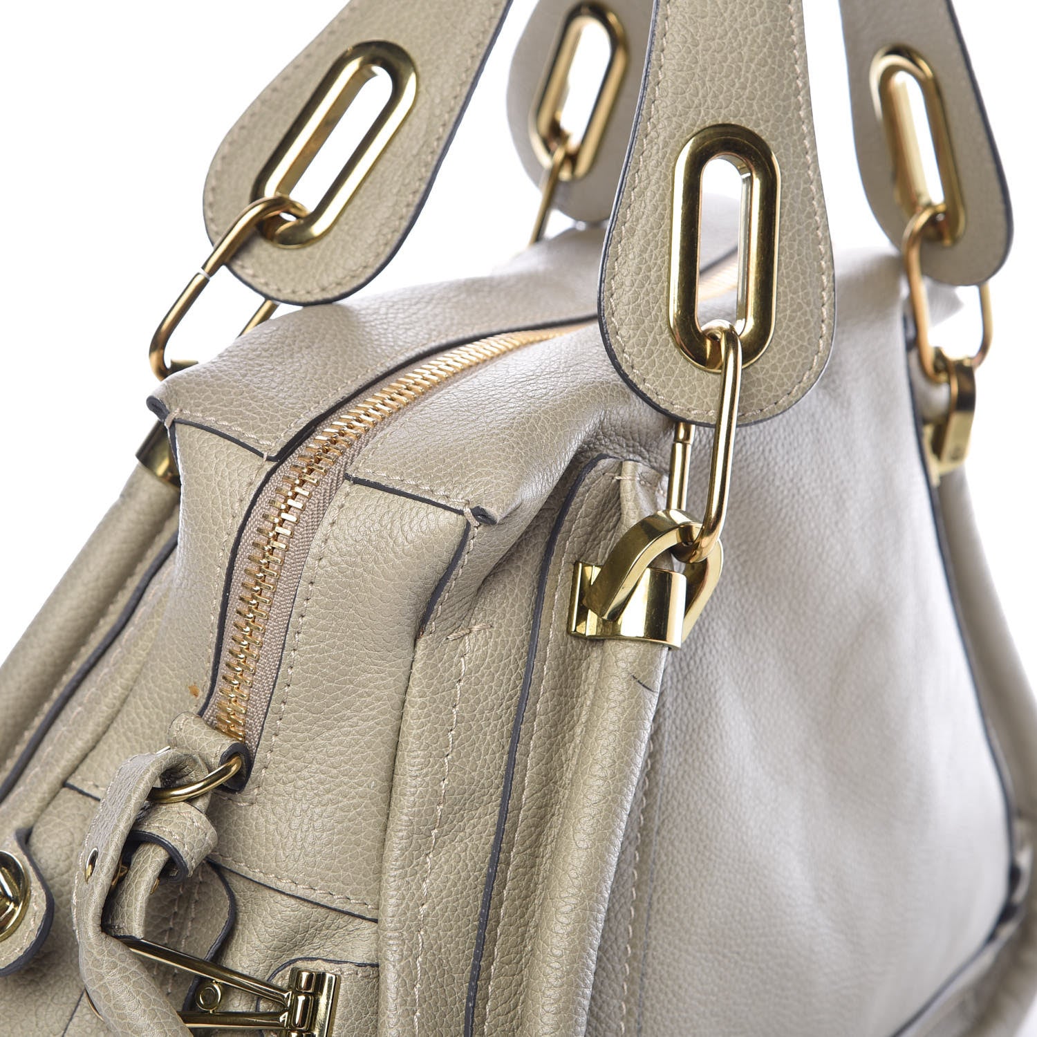 Chloe Calfskin Medium Paraty Baobab Green 12 of 17