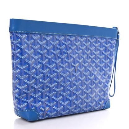 Goyard Goyardine Conti Pouch Sky Blue 3 of 8